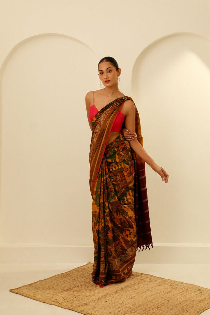 Crafted with Meticulous Care - Graceful Drape and Silhouette Enhancemen